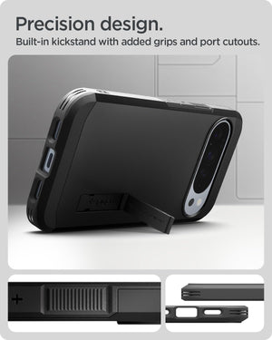 Spigen Tough Armor MagFit Google Pixel 10 Pro / Pixel 10 Kickstand Case - Black - image 6