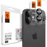Spigen iPhone 17 / 16 Plus / 16 Camera Lens Protector GLAS.tR EZ Fit Optik Pro (2 Pack) - Black - image 1