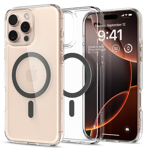 Spigen iPhone 16 Pro Case – Ultra Hybrid (MagFit) – Graphite – main image