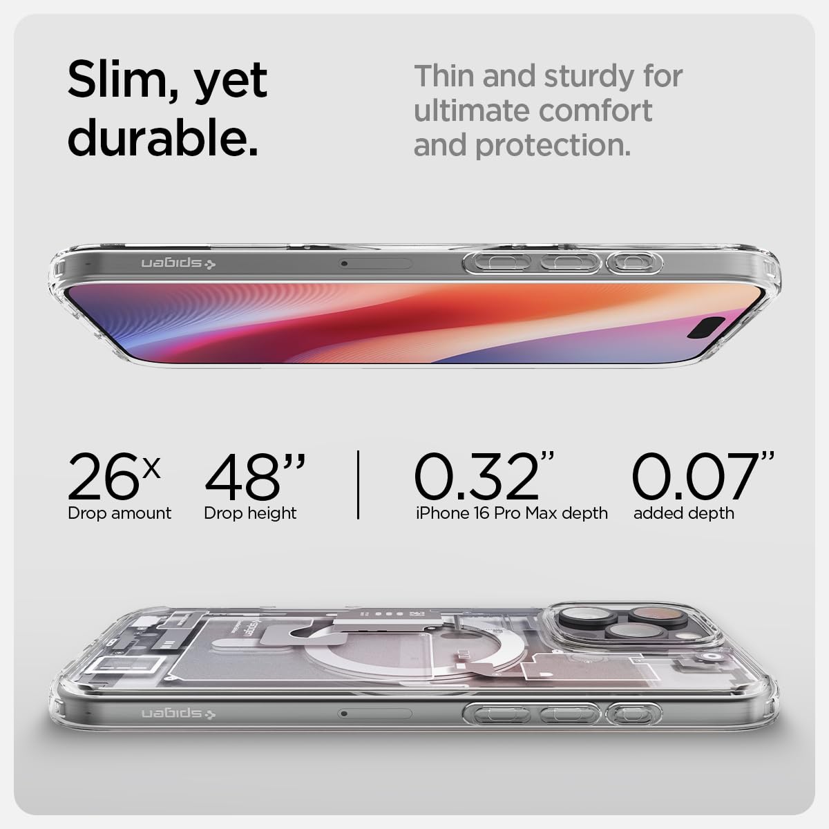 Spigen iPhone 16 Pro Max Case – Ultra Hybrid Zero One (MagFit) – detail image 18