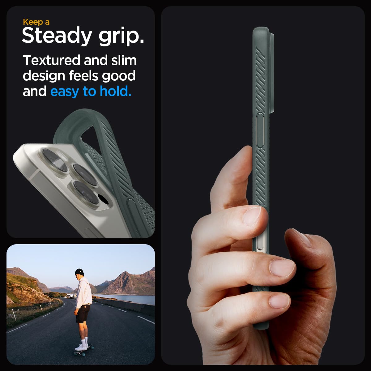 Spigen iPhone 16 Pro Case – Liquid Air – detail image 19