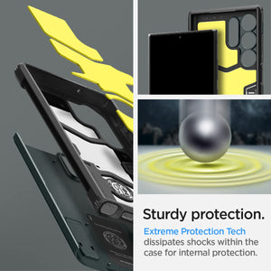 Spigen Galaxy S23 Ultra Case – Tough Armor - Galaxy S23 Ultra - Abyss Green - image 4
