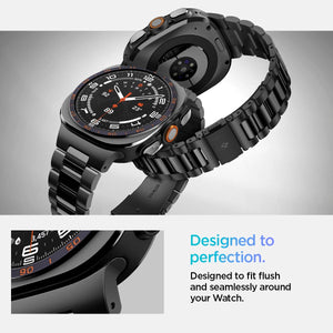 Spigen Galaxy Watch Ultra 2 & Ultra 47mm Band - Modern Fit 316L - Black - image 7