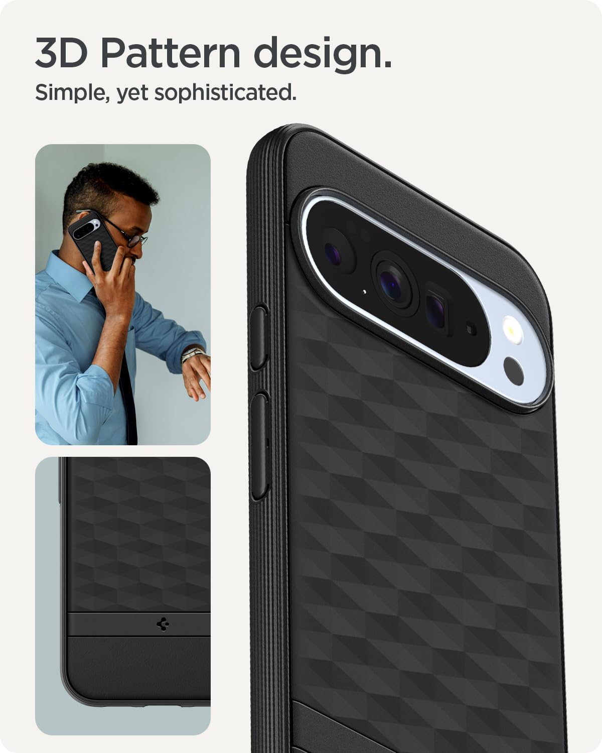 Spigen Pixel 10 Pro XL Parallax MagFit case - Matte Black - image 5