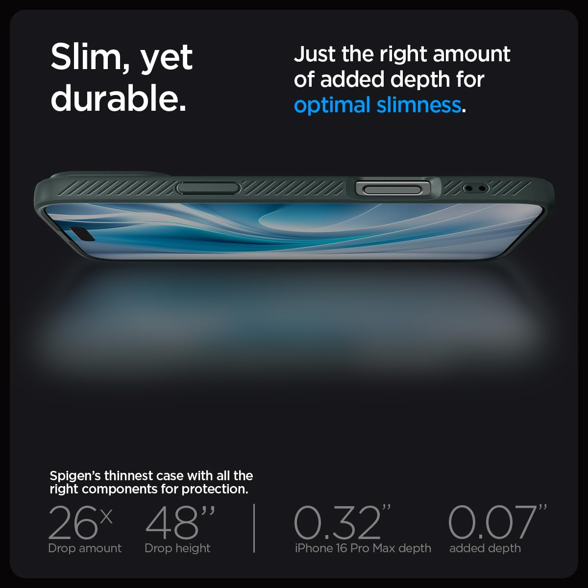Spigen iPhone 16 Pro Max Case – Liquid Air – detail image 21