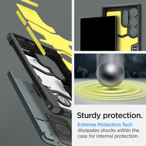 Spigen Galaxy S24 Ultra / S24 Plus / S24 Case – Tough Armor - Galaxy S24 Ultra - Abyss Green - image 3