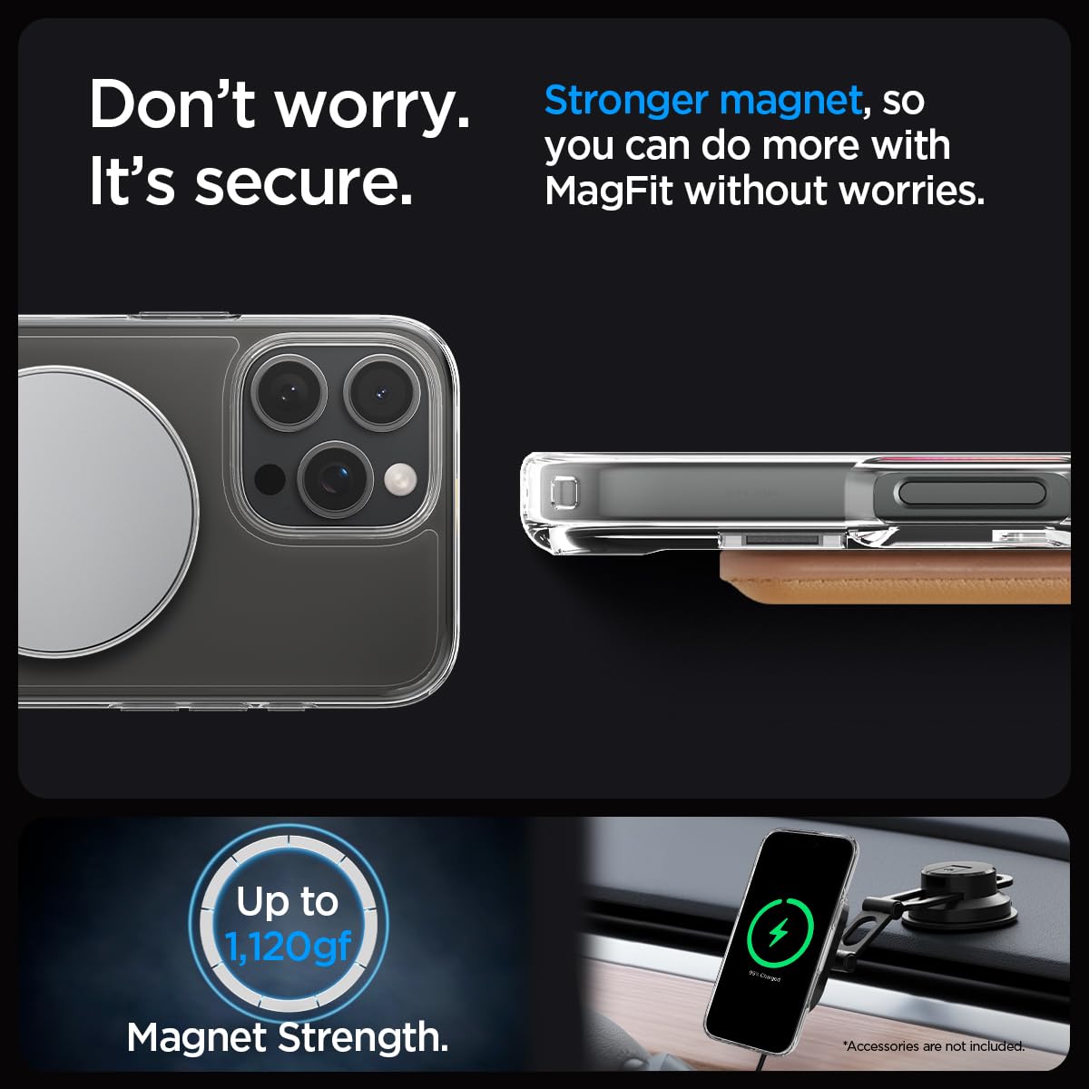 Spigen iPhone 16 Pro Max Case – Ultra Hybrid S (MagFit) - Amazon remaining repair image 12