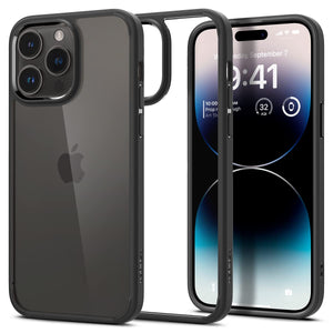 Spigen iPhone 14 Pro Case – Ultra Hybrid Matte Black