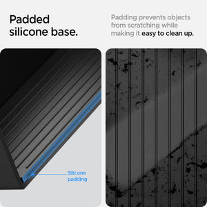 Spigen Tesla sliding console tray lower storage access