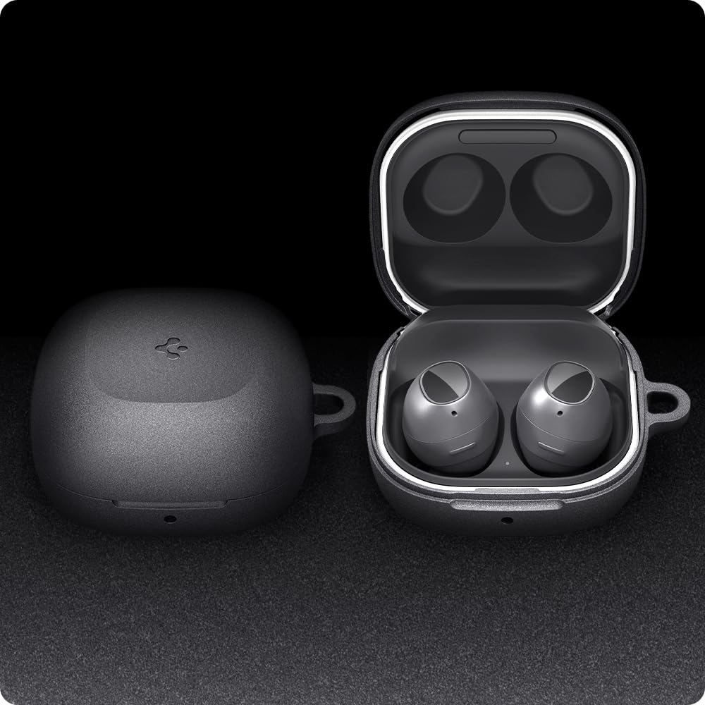 Spigen Galaxy Buds 2 Pro Case - Geo Fit - Graphite Gray - image 2