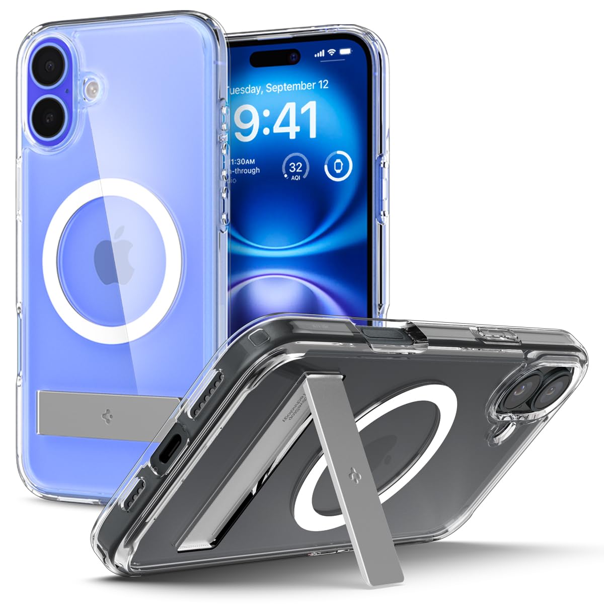 Spigen iPhone 16 Plus Case – Ultra Hybrid S (MagFit) - Amazon US image 1