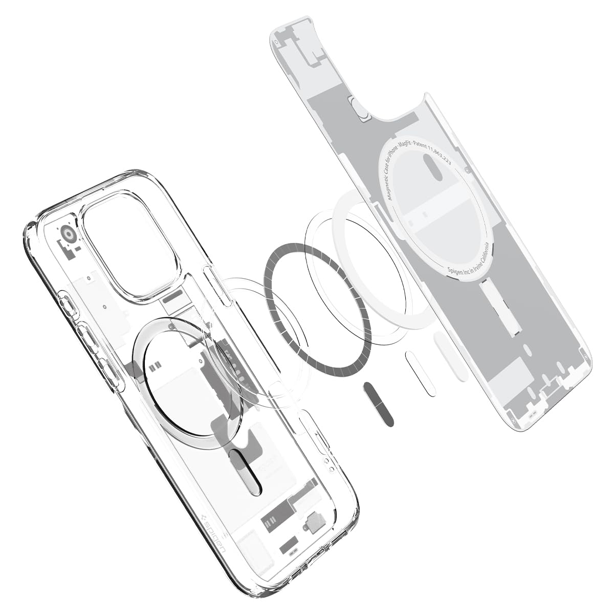 Spigen iPhone 16 Pro Case – Ultra Hybrid Zero One (MagFit) – detail image 9