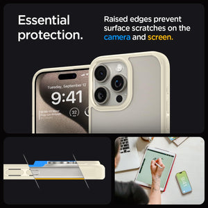 Spigen iPhone 15 Pro Case – Ultra Hybrid - Mute Beige - detail image 5