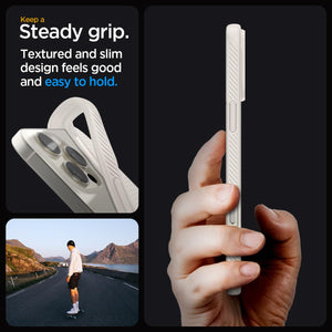 Spigen iPhone 16 Pro Case – Liquid Air - Natural Titanium - image 5
