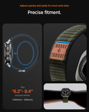 Spigen Galaxy Watch Ultra 2 & Ultra 47mm Band - WBF0 - Green - image 4