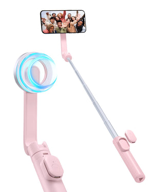 Spigen S570W MagFit selfie stick tripod in Misty Rose