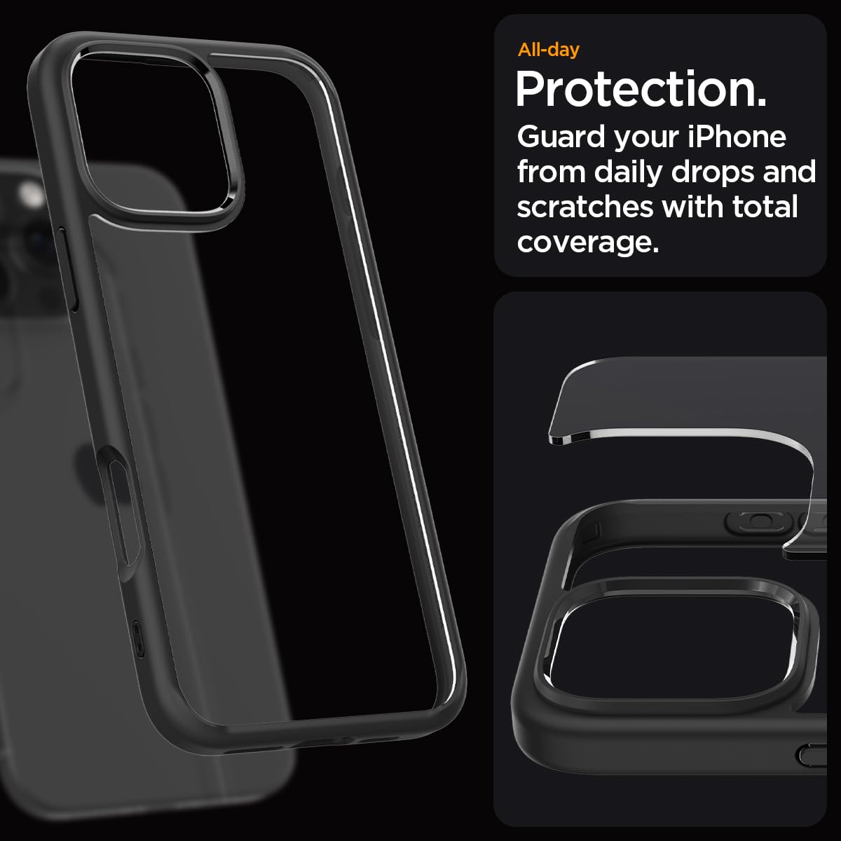 Spigen iPhone 16 Pro Max Case – Ultra Hybrid - Amazon US image 18