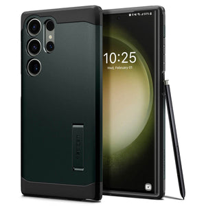 Spigen Galaxy S23 Ultra Case – Tough Armor - Galaxy S23 Ultra - Abyss Green - image 1
