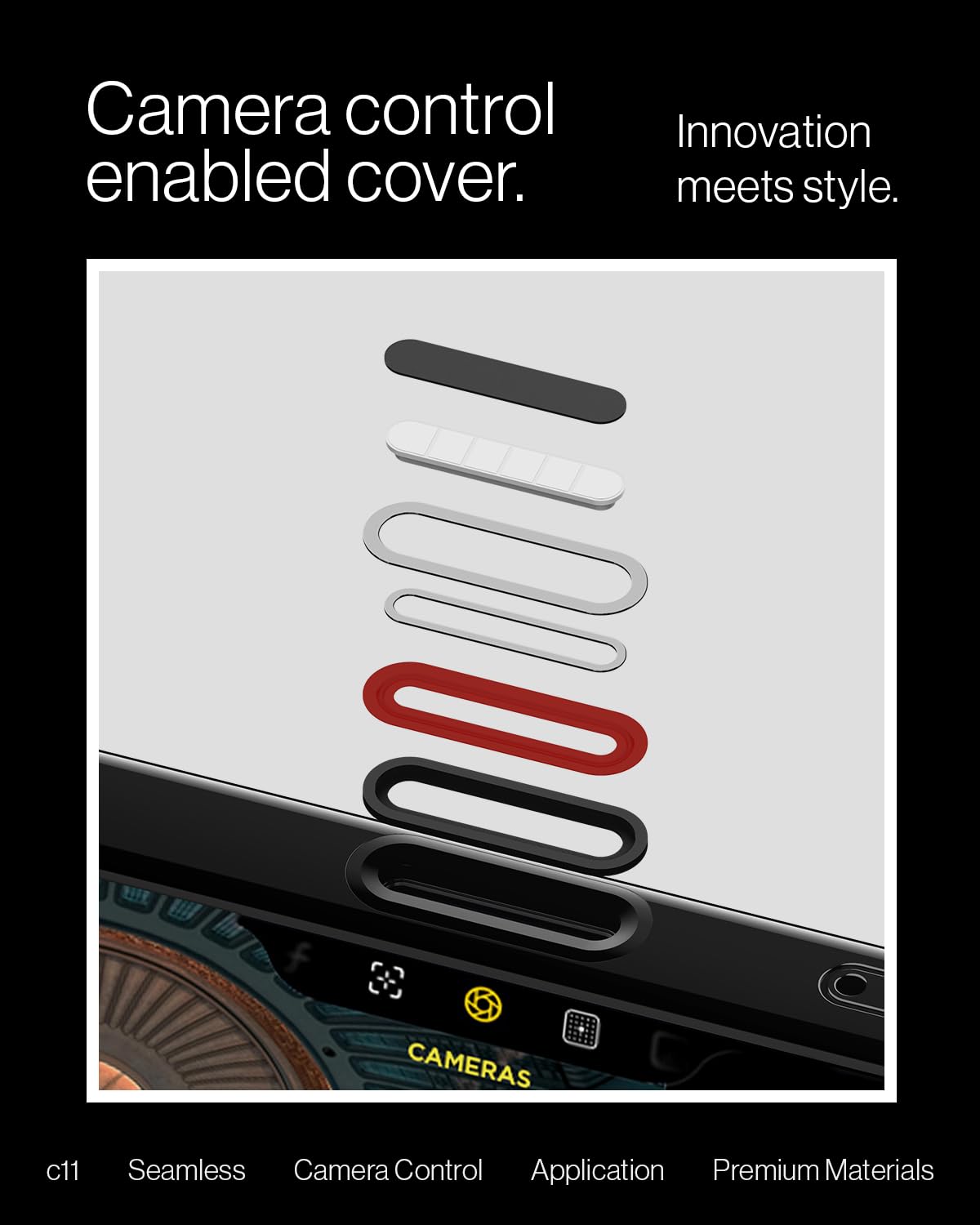 Spigen iPhone 16 Pro Case – Ultra Hybrid (MagFit) – Magnolia – detail image 4