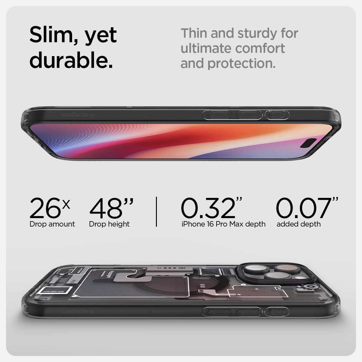 Spigen iPhone 16 Pro Max Case – Ultra Hybrid Zero One (MagFit) – detail image 13