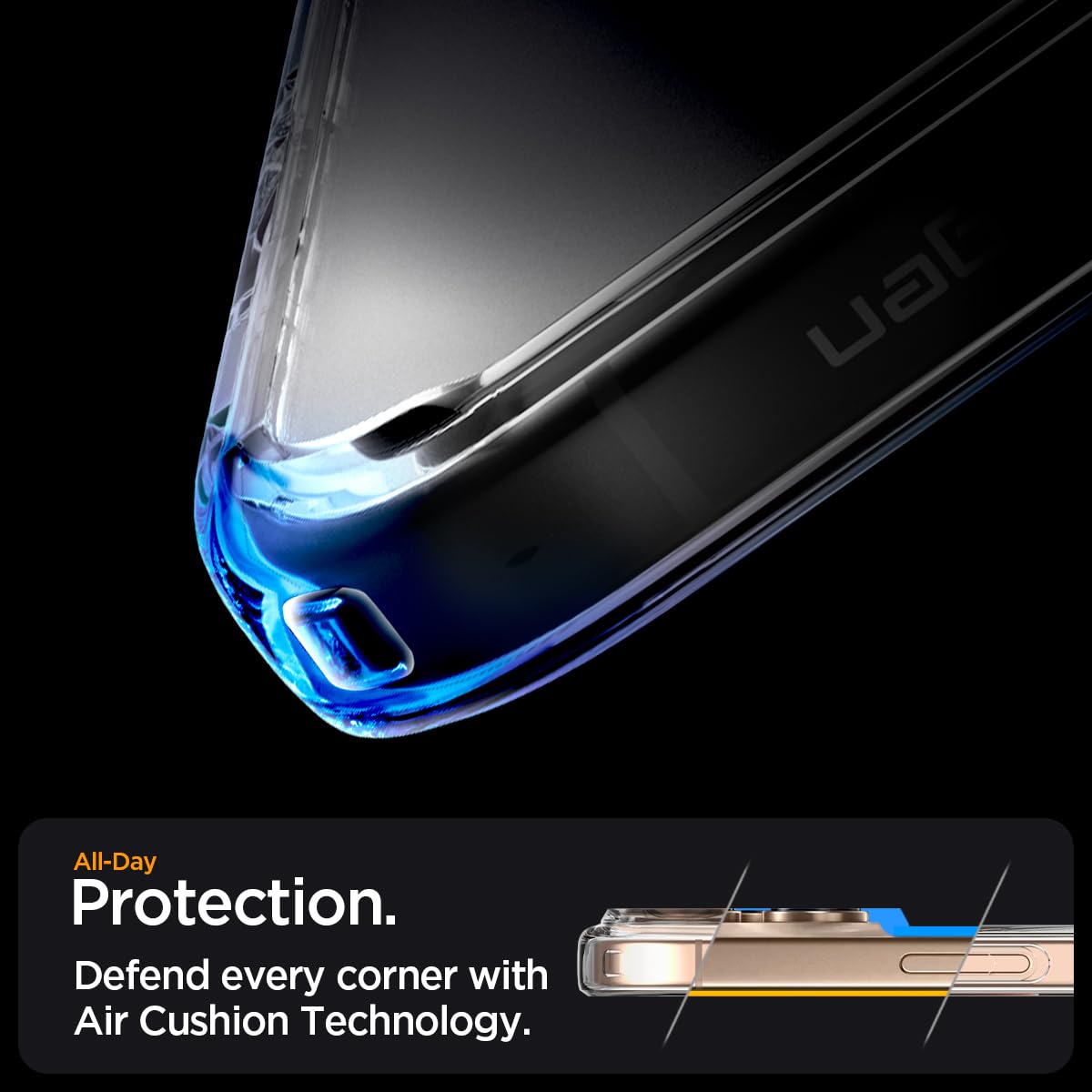 Spigen iPhone 16 Pro Case – Ultra Hybrid (MagFit) – White – detail image 5