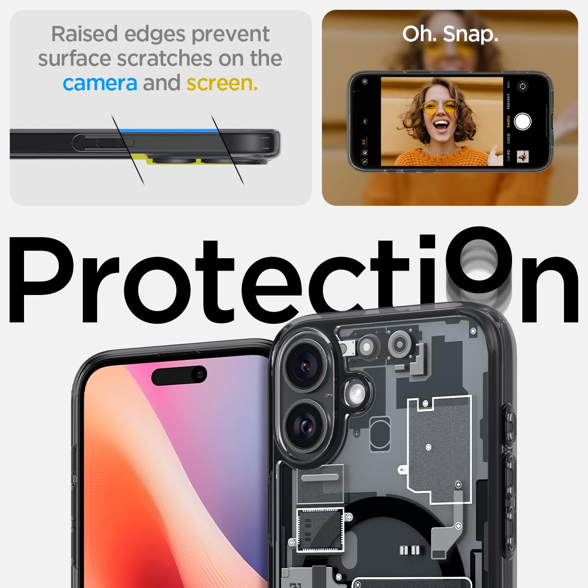 Spigen iPhone 16 Plus Case – Ultra Hybrid Zero One (MagFit) – detail image 5
