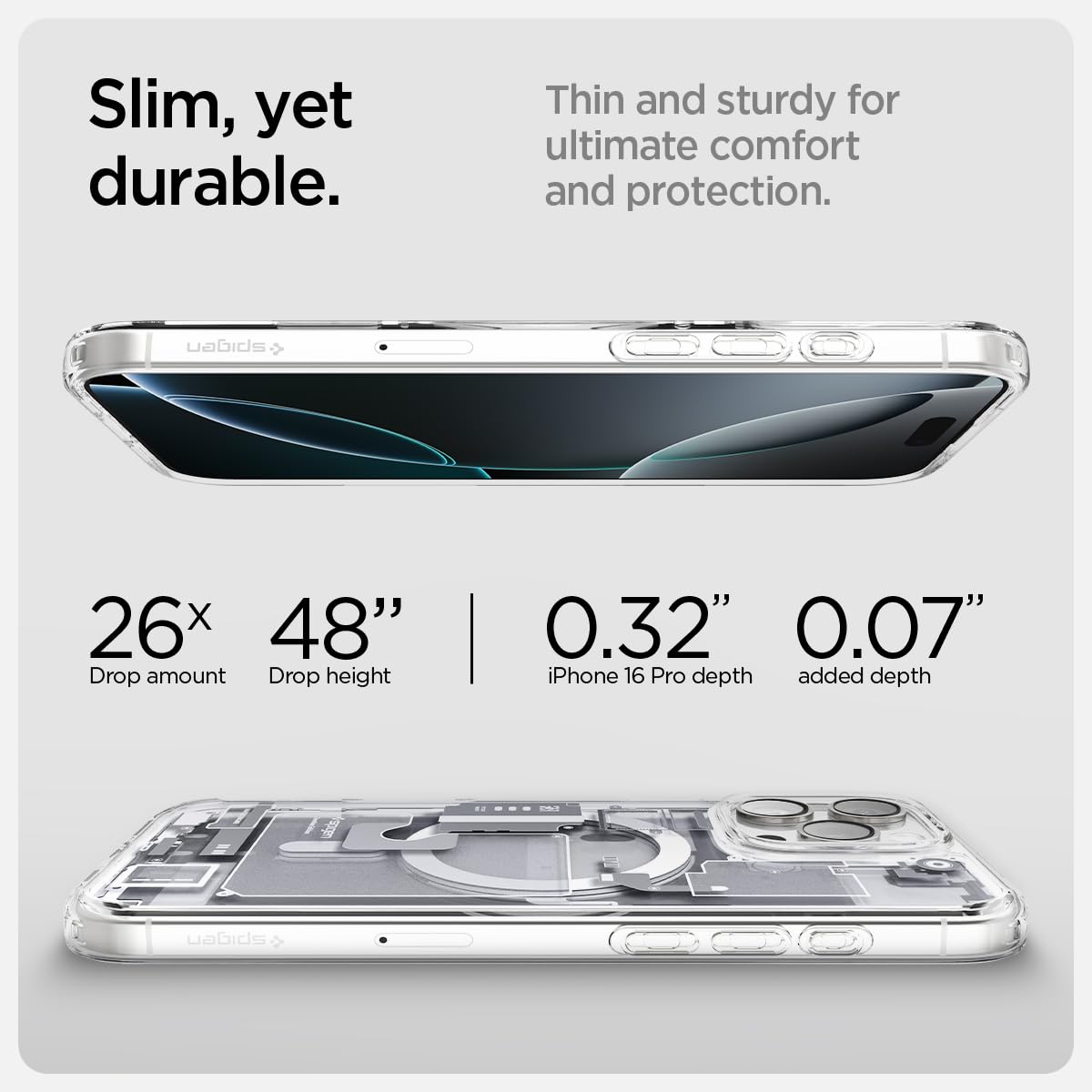 Spigen iPhone 16 Pro Case – Ultra Hybrid Zero One (MagFit) – detail image 13