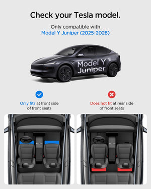 Spigen Tesla Model Y Juniper underseat storage organizer view 2