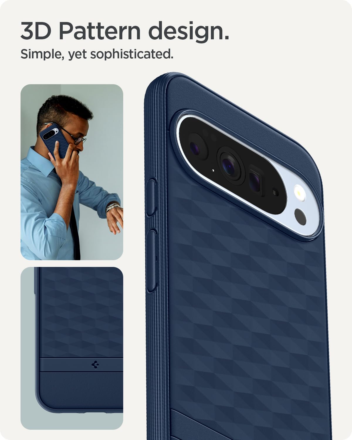 Spigen Pixel 10 Pro XL Parallax MagFit case - Midnight Blue - image 5