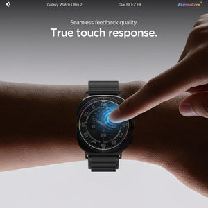 Spigen Galaxy Watch Ultra 2 47mm Screen Protector - GLAS.tR EZ Fit 2 Pack - Clear - image 6