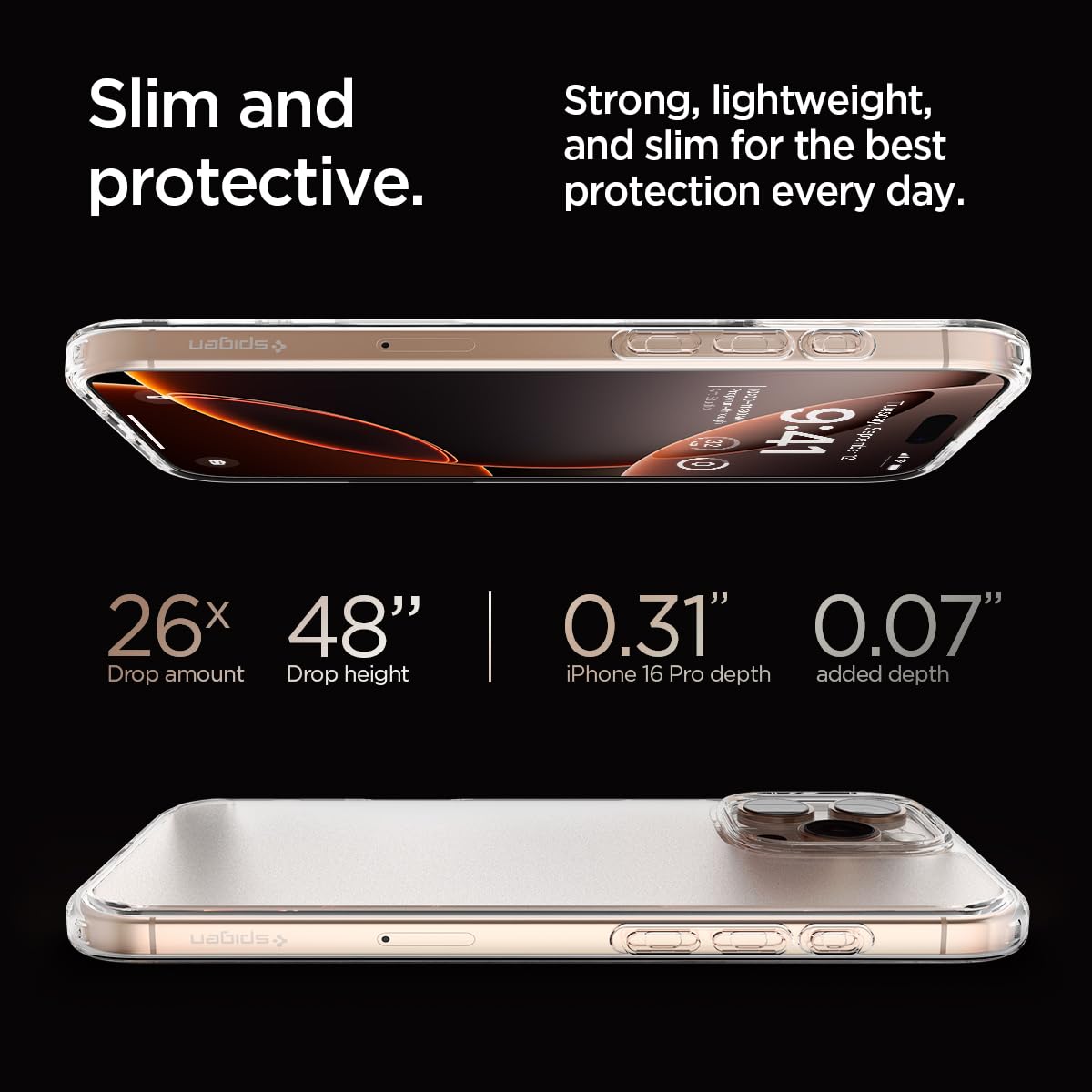 Spigen iPhone 16 Pro Max Case – Ultra Hybrid - Amazon US image 30
