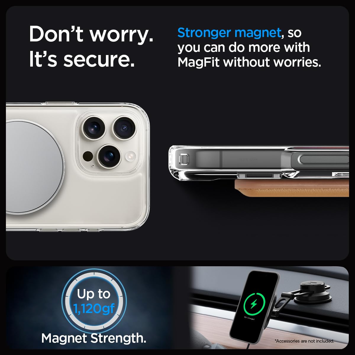 Spigen iPhone 16 Pro Max Case – Ultra Hybrid S (MagFit) - Amazon remaining repair image 6