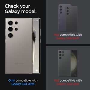 Spigen Galaxy S24 Ultra Lens Protector – Optik Pro EZ Fit (2 Pack) – Titanium Violet – product image 2