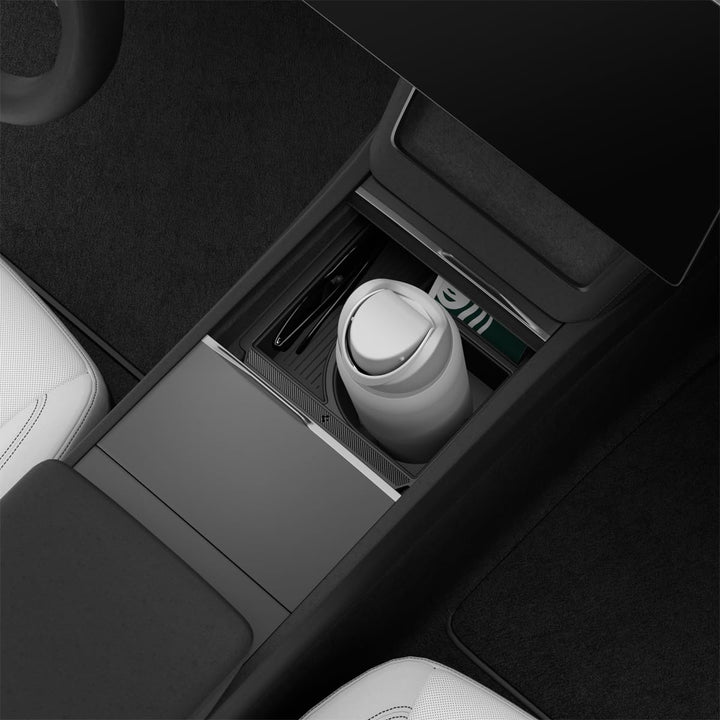 Spigen Tesla Model Y Juniper Console Organizer with Cup Holder