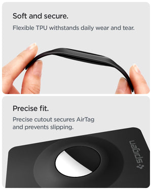 Spigen AirTag Air Fit 2 Slim Wallet Holder - flexible TPU fit