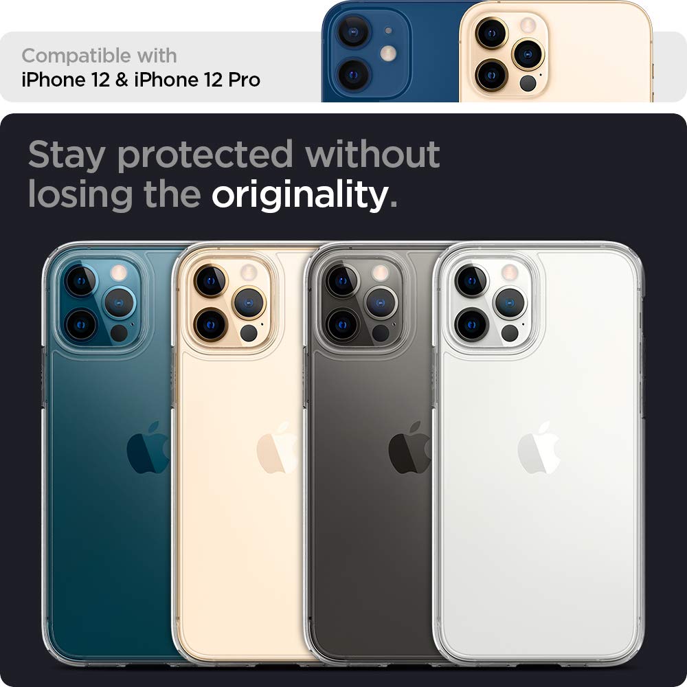 Spigen iPhone 12 Pro / iPhone 12 Case – Ultra Hybrid - Amazon US image 5