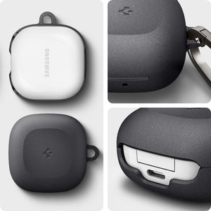 Spigen Galaxy Buds 2 Pro Case - Geo Fit - Graphite Gray - image 3