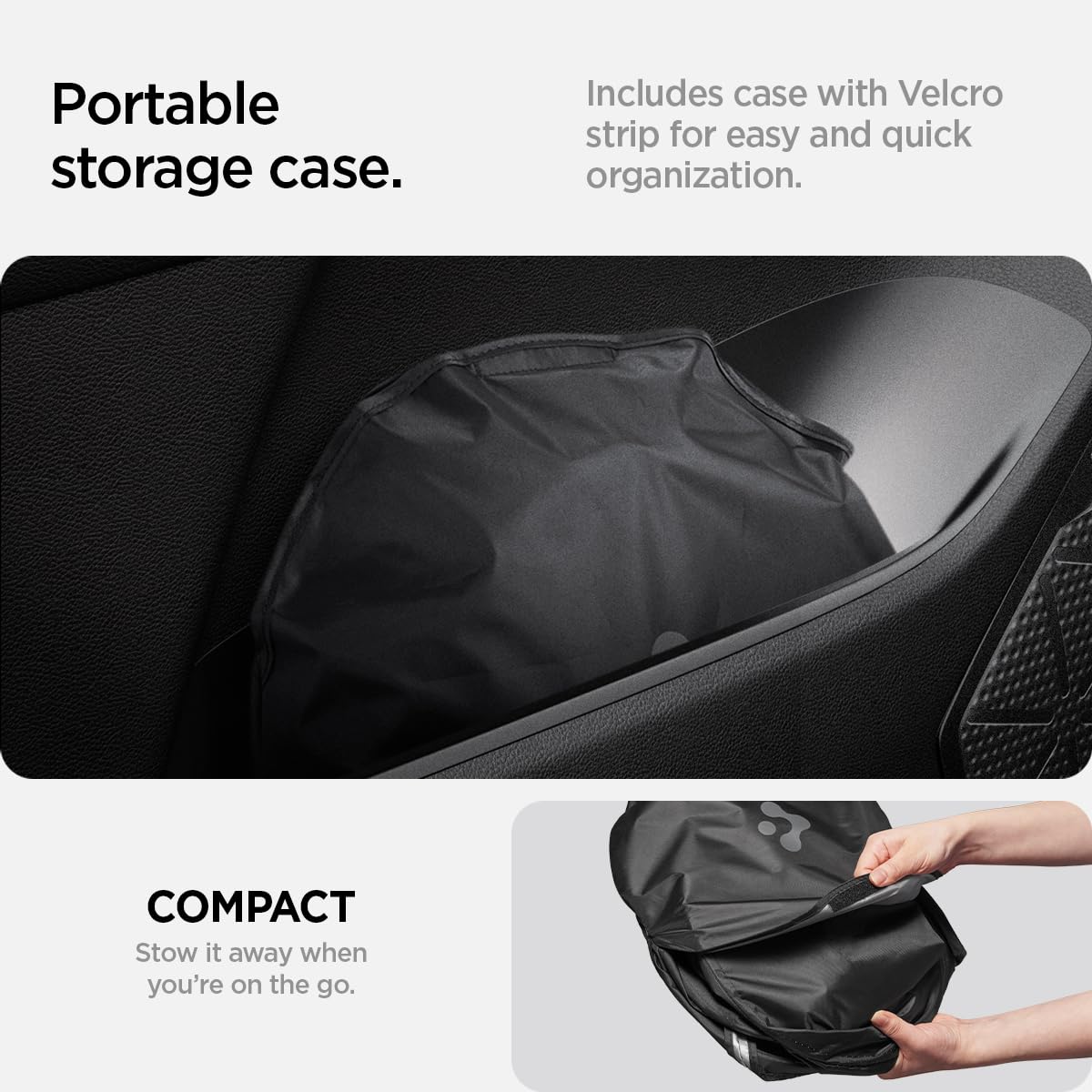 Spigen CryoShade Car Sunshade for Jeep Wrangler JL and Gladiator - Silver - image 6