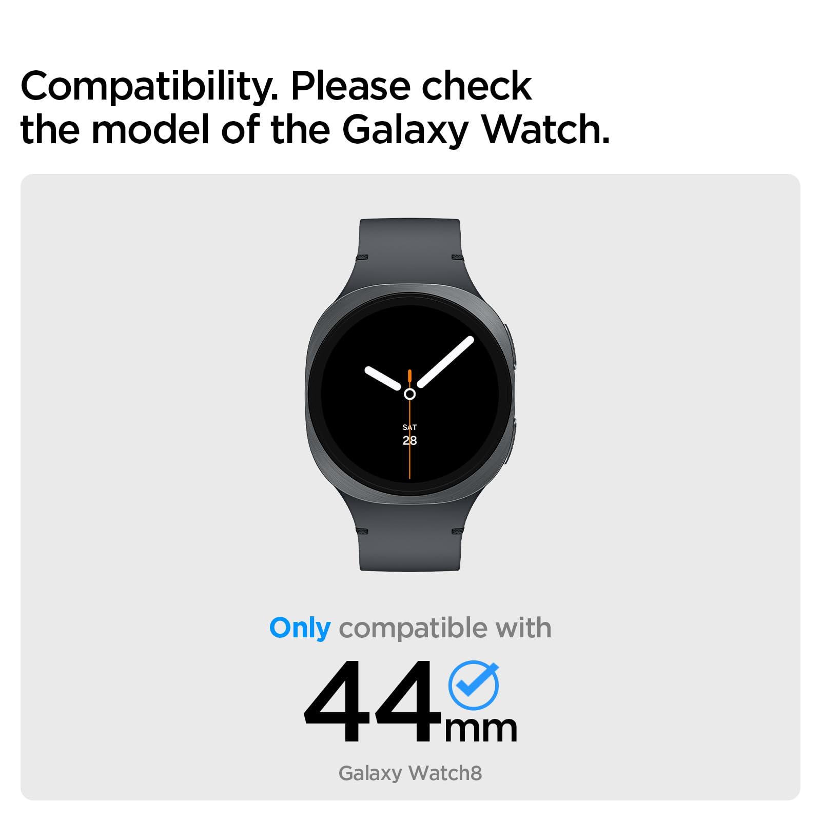 Spigen Galaxy Watch 9 44mm Bezel Ring - Bezel Tune - Black Diver - image 2