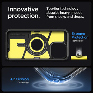 Spigen Tough Armor (MagFit) case for iPhone 15 Pro Max in Black – detail image 4