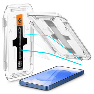 Spigen Galaxy S25 Plus / S24 Plus Screen Protector - Glas.tR EZ Fit Tempered Glass (2 Pack) - Clear - image 1