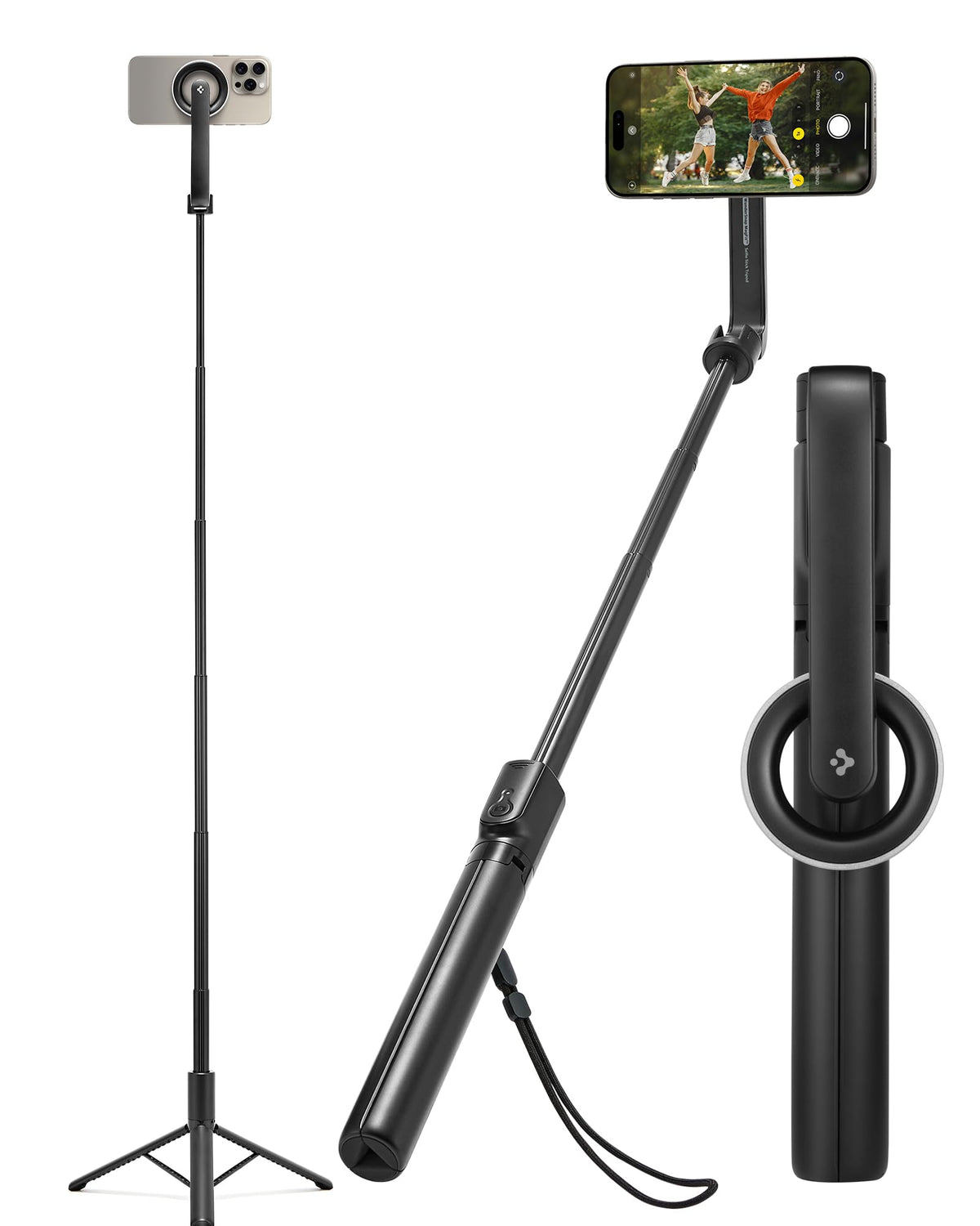 Spigen S580W 47.24-inch MagFit selfie stick tripod - product overview