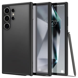 Spigen Galaxy S24 Ultra / S24 Plus / S24 Case - Ultra Hybrid - Frost Black - ACS07296 - image 1