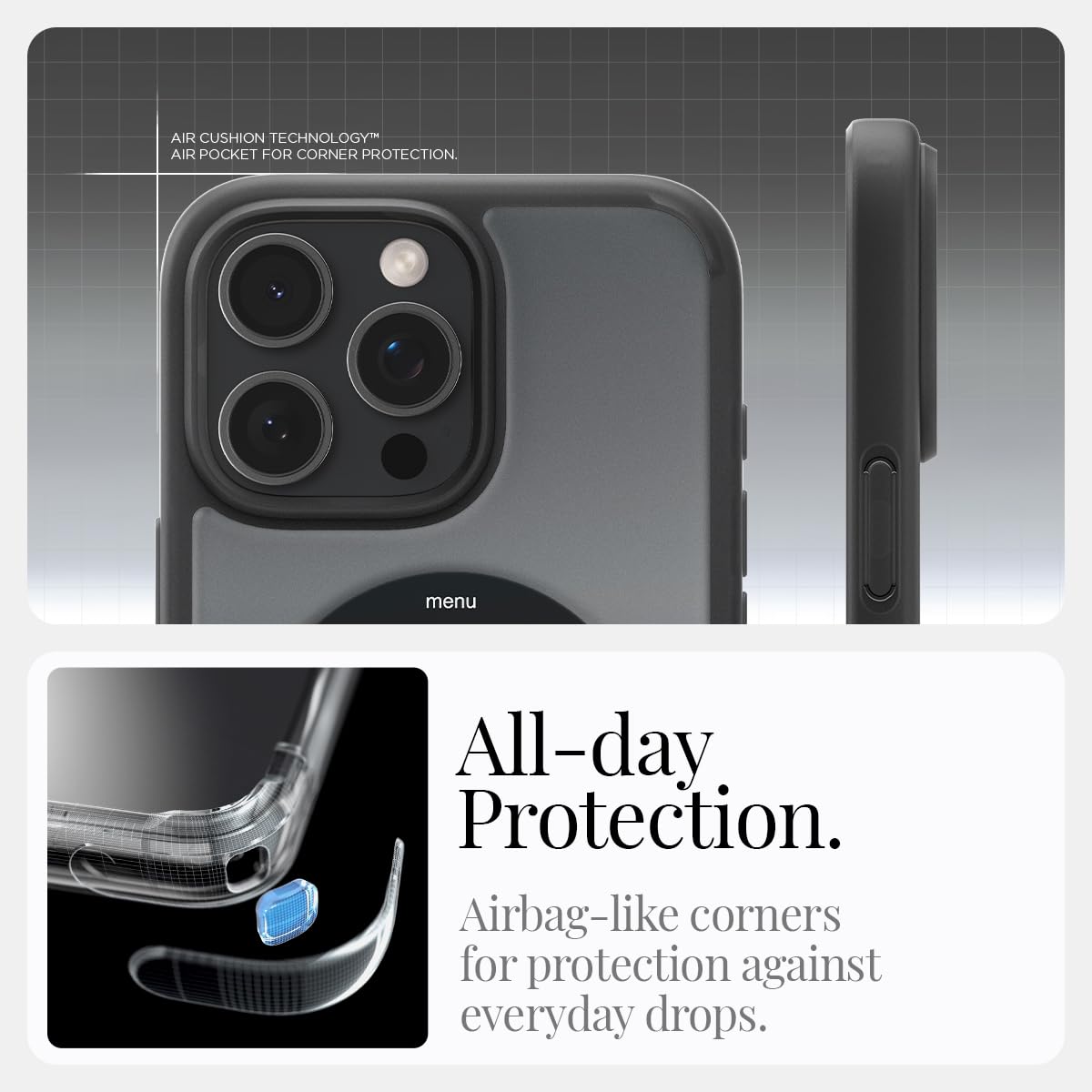 Spigen iPhone 16 Pro Max Case – Ultra Hybrid Classic (MagFit) - Amazon US image 12