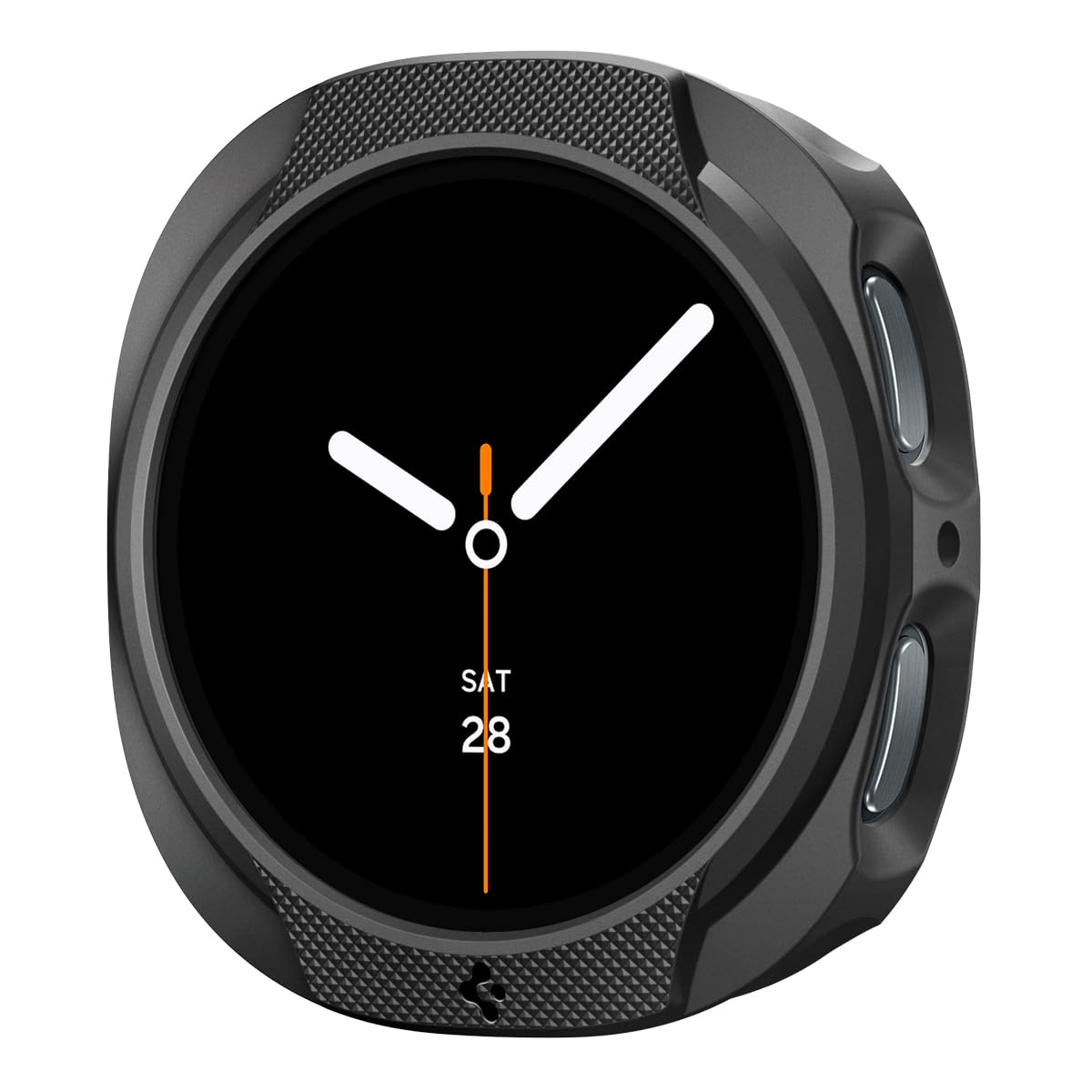 Spigen Galaxy Watch 8 40mm Case - Liquid Air - Matte Black - Matte Black - image 1