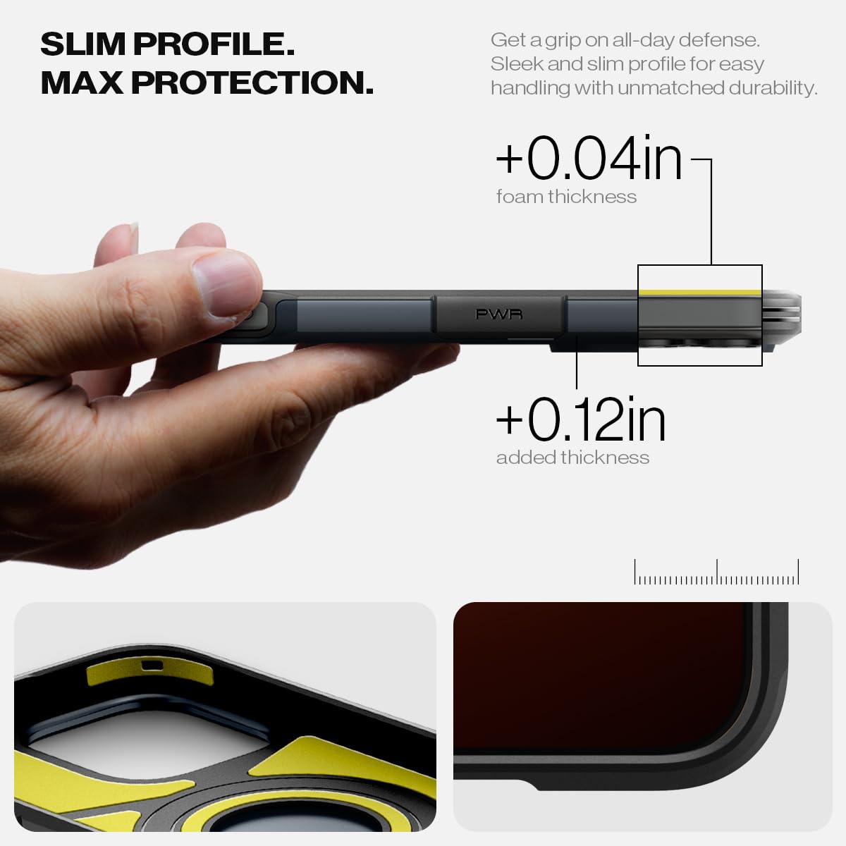 Spigen iPhone 16 Pro Case Tough Armor MagFit - Metal Slate - image 7