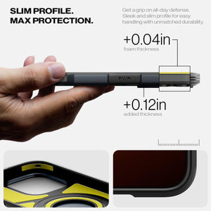 Spigen iPhone 16 Pro Case Tough Armor MagFit - Metal Slate - image 7