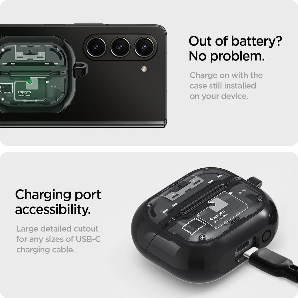 Spigen Galaxy Buds 3 FE / Buds 3 Pro / Buds 3 Case - Ultra Hybrid - Zero One - image 7
