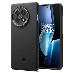 Spigen OnePlus 13R Sand Blast case in Matte Black