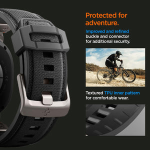 Spigen Galaxy Watch 8 Band - DuraPro Armor - Black - image 5